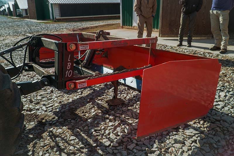 Poultry Litter Leveler Machine and Equipment Better Chicken Houses